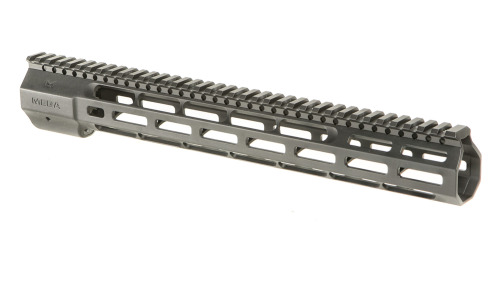 Wedge Lock Rails, made from 7075 and utilizing a slick new “wedge lock” mounting system, the new Meg