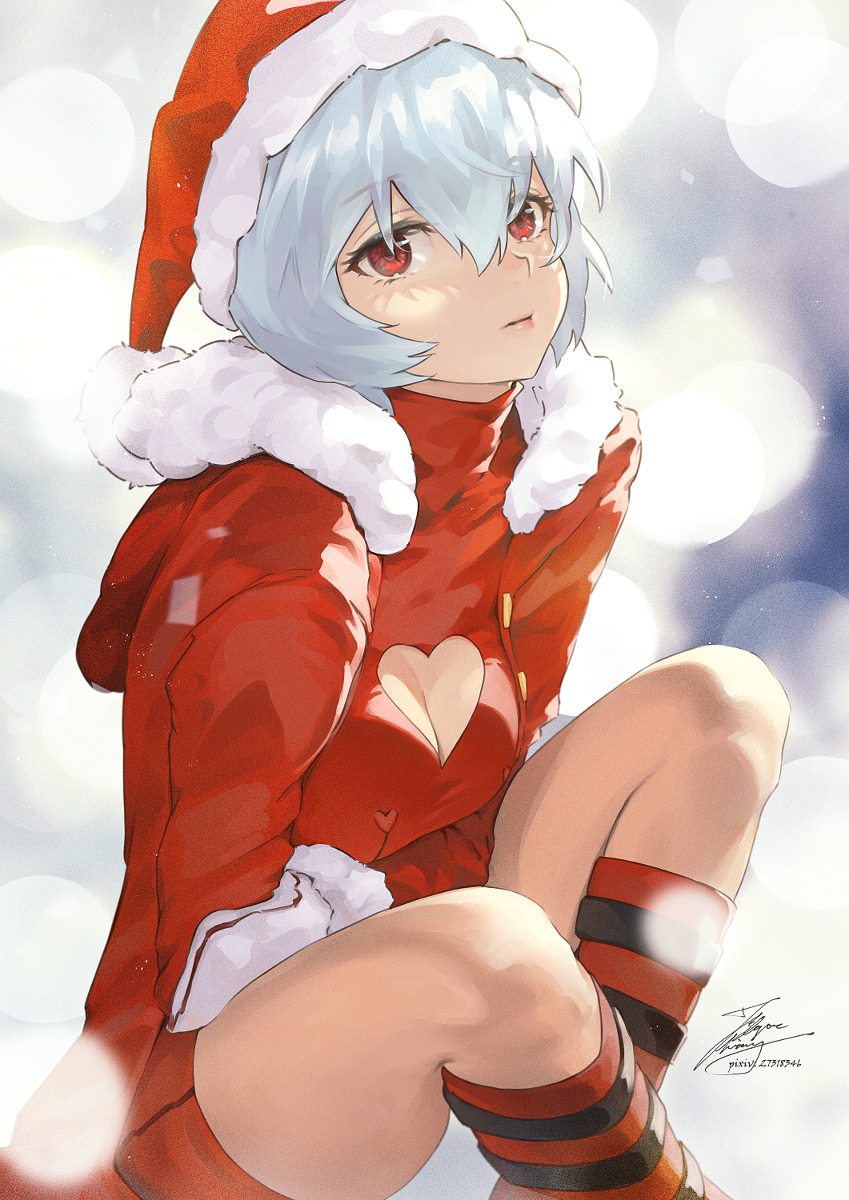 Anime Pop Heart — ☆ 【Fadingz // twitter】 「 クリスマス綾波 」 ☆ ✓...