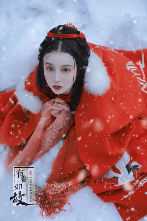 chinese hanfu by 有香如故