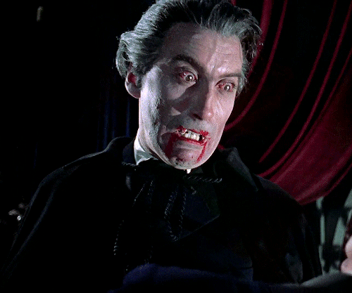 iamdinomartins: Christopher Lee as Count Dracula in Horror of Dracula (1958) dir. Terence Fisher