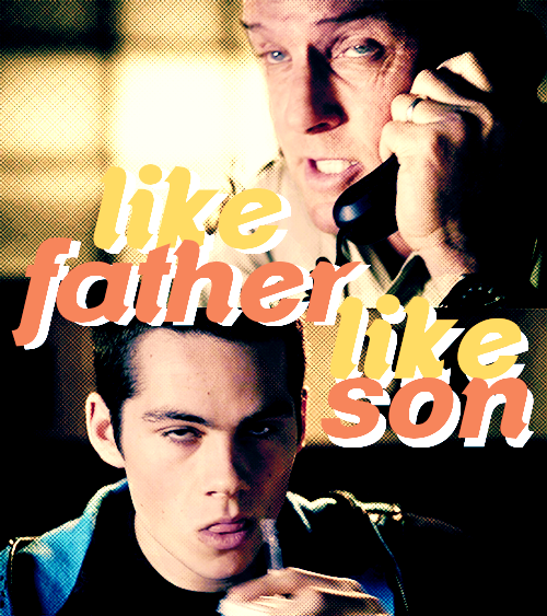 sunteaflower:  Stiles has a heavy burden to carry- to perfect the family legacy of