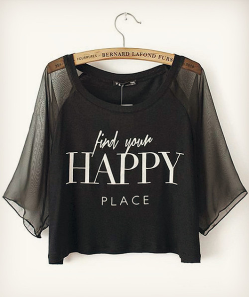 tbdressfashion:  Bat Sleeves T-shirt