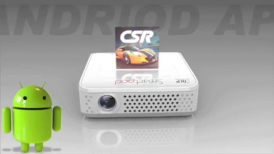 sizvideos:  Lumex SmartPod is an android pocket projector and entertainment machine.