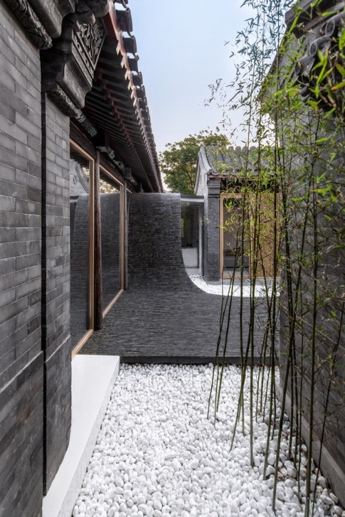 goodwoodwould: Good wood - Beijing based Arch Studio renovated a traditional courtyard house in the 