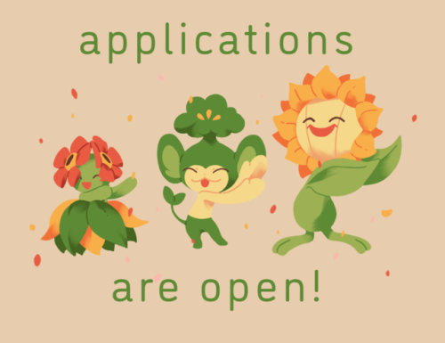 petaldancezine:Applications for petal dance, a grass-type Pokemon zine are open until May 31!Aboutpe