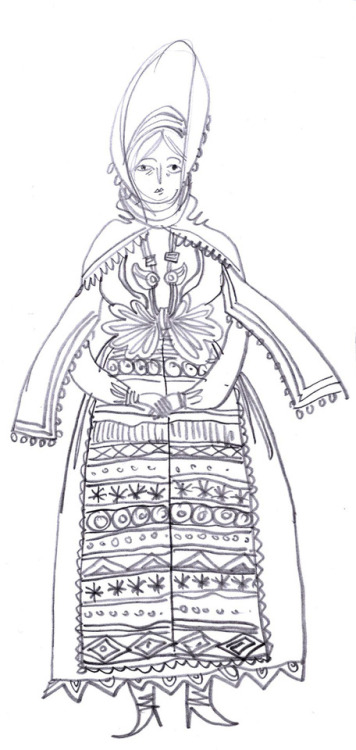 Aromanian wedding costume