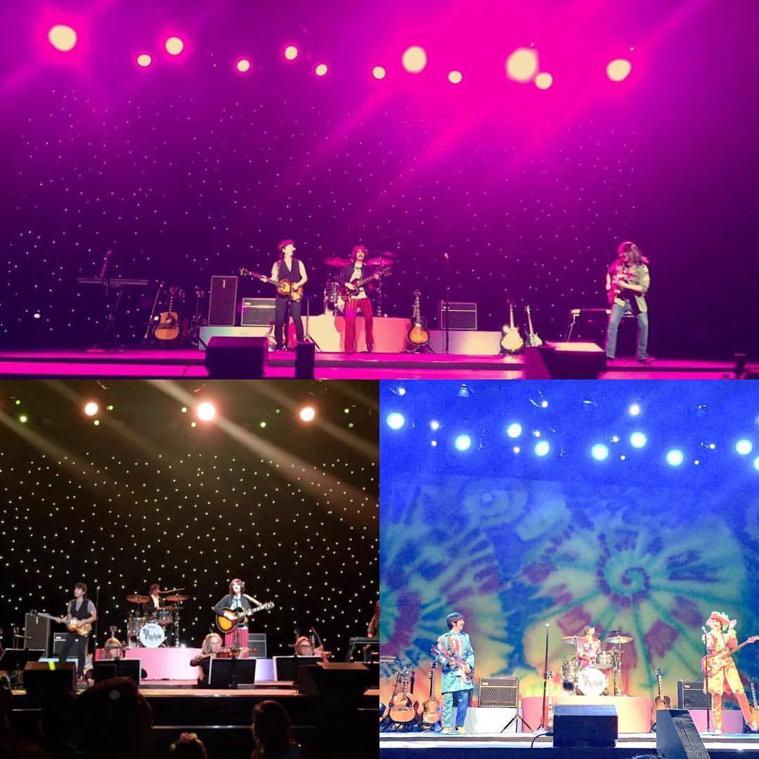 Great performance by the top #Beatles cover band @fabfourband during last night’s @sunriderintl gala celebration! (at Long Beach Terrace Theater)