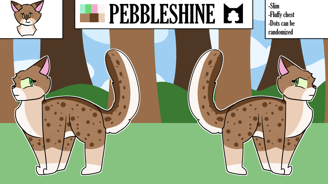 #pebblepaw#pebbleshine#skyclan #a vision of shadows #hawkwings journey#pebbleshines kits#pebblekit