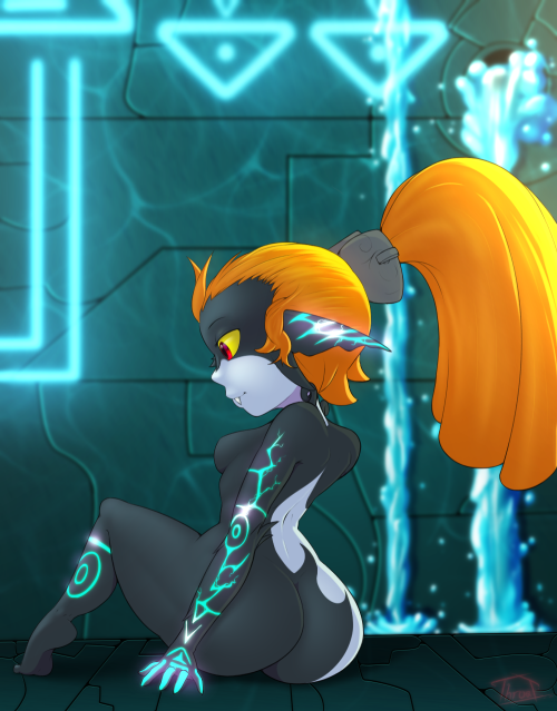 throatsart: Midna Bliss 8- Another pic I deleted and brought back! This is my absolute favorite Midna pic that I’ve done. Reblog if you love pear-shaped princesses!   Patreon - Hentai Foundry - DeviantArt - Pixiv - Picarto.tv -Commissions   I do not