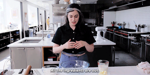 hairsaffitz:From: FROM THE TEST KITCHEN: Claire Makes Cherry Cobbler