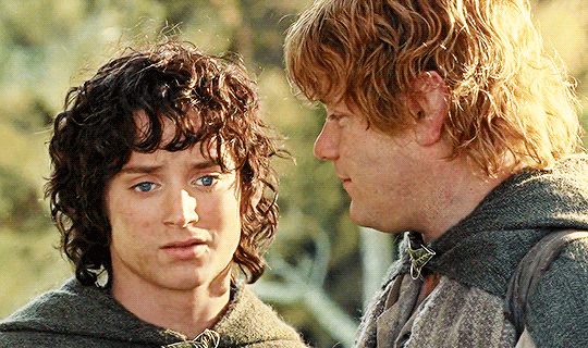 frodo-sam:  His love for Frodo rose above all other thoughts, and forgetting his