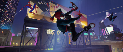 Before the release of the movie “Spider-Man: Into the Spider-Verse” i worked as characte