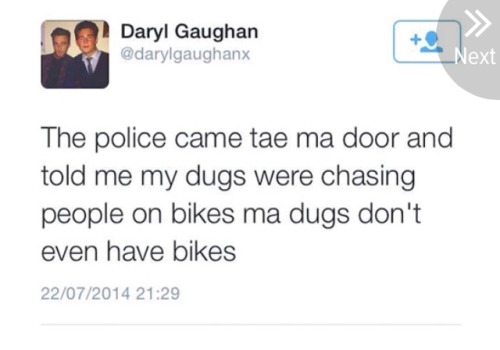 magweno:Hahahahaha omg I can’t stop laughing at these Scottish tweets “WTf no am no”