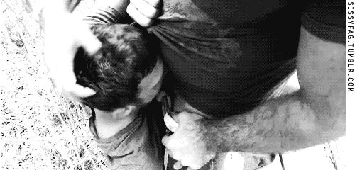 theproudhomosexual:  Anywhere; anytime; anyone. 