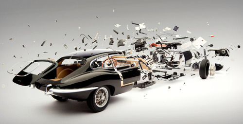 bobbycaputo:  Disintegrating Cars | Fabian Oefner   
