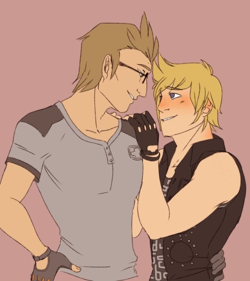 ectochoir:Some cute promnis for @gunkers! This might be the first thing I’ve drawn in a couple days 