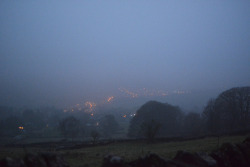 ben-walker:  lights in the fog