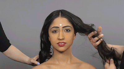 tastefullyoffensive:  gifsboom:  Video: 100 Years of Beauty in 1 Minute: India Edition  Previously: Philippines, Mexico, Korea