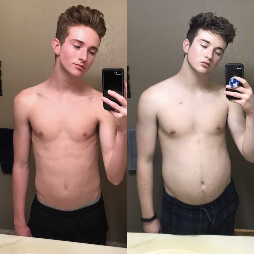 cravingtogain:  I’ve been working so hard the past year to finally transform myself.
