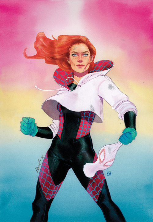 kevinwada: Mary Jane Watson variant for Spider-Gwen #21 is out now!Here’s a quick little roundup of 