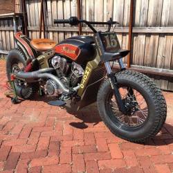 thatyouride:  Custom Indian Scout at Strugis