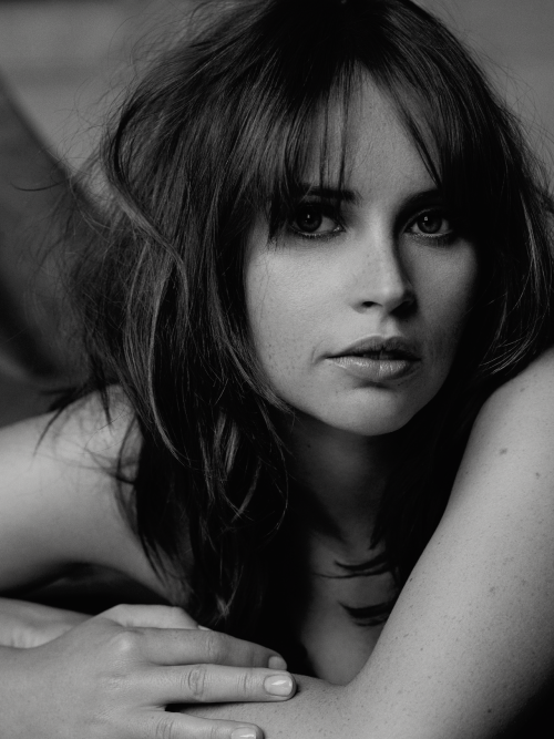 gifstarwars:Felicity Jones photographed for The Hollywood Reporter