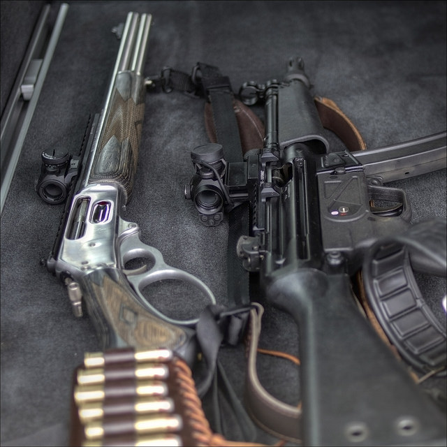 gunsgeargirls:  Fun day at the range. by Hoplophobia treatmentcenter on Flickr. 