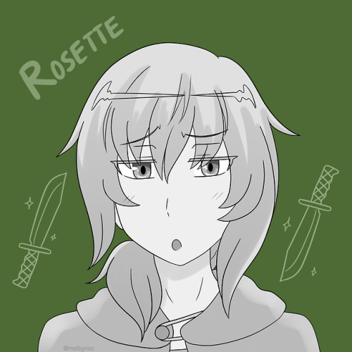 OC October Day 5:RosetteRosette grew up in the slums as an orphan and had become a huntress in order