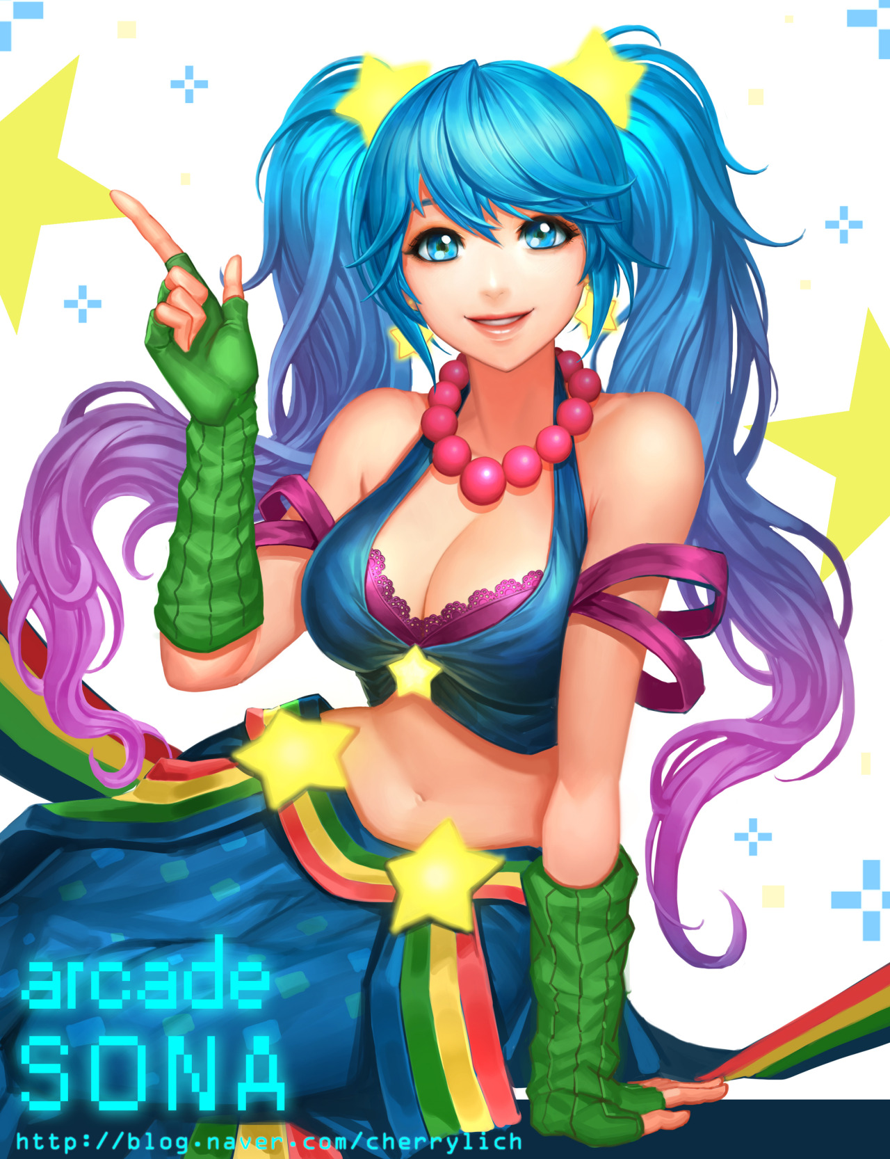 league-of-legends-sexy-girls:  Sona 
