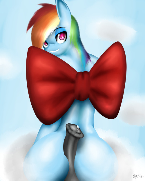 quin-nsfw:  Since This guy has birthday i made something for him. He wanted Rainbutt so i gave him Rainbutt! HD version on derpibooru as usual Happy birthday WBM!  irghbrehbgo THANKS! That cyan Dashie ass~ hnng *lipbite* Love it!!