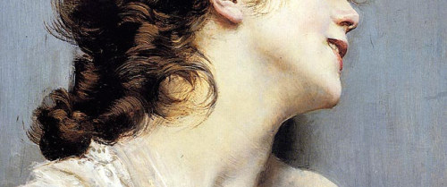 leuc:Giovanni Boldini, Portrait of a Young Woman (detail)