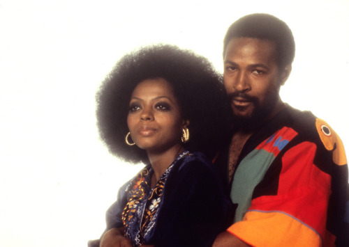 twixnmix: Marvin Gaye and Diana Ross photographed by Jim Britt, 1973.