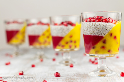 beautifulpicturesofhealthyfood:  Submitted by: amazinglytasty.com Mango Raspberry Jelly with Pomegra