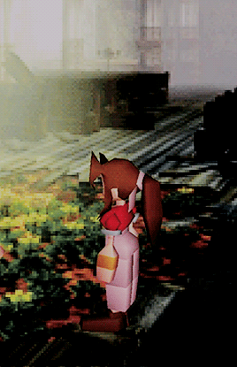 aerithdaily:aerith mannerisms + final fantasy vii