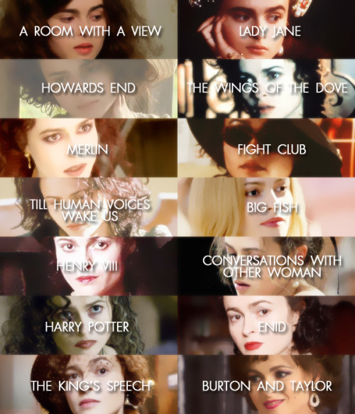 pattarain:  The Selected Works of My Favorite Actors and Actresses l Helena Bonham Carter  I lo