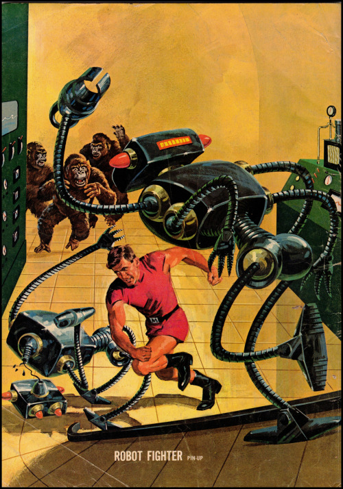 Magnus, Robot Fighter 4000 A.D. #11. Gold Key, 1965. Art by George Wilson.Greystoke Trading Company.