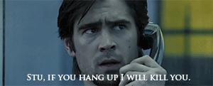 wisen8:  My First gif I made from scratch; Phonebooth is my favourite movie