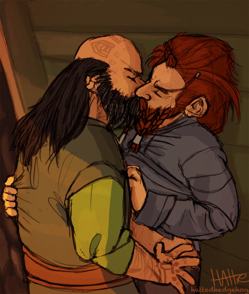 hattedhedgehog: Beorn’s is their first time to be alone together since Rivendell and they make the m