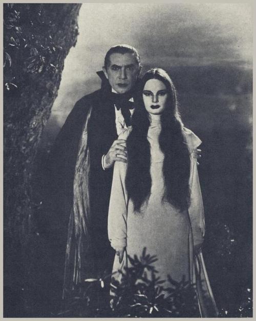 ronaldcmerchant:Bela Lugosi and Carroll Borland- MARK OF THE VAMPIRE (1935)