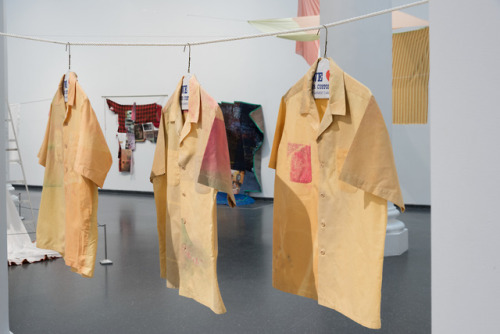 What can a painting be? Who can it reflect? Eric N. Mack pries open the bounds of painting, ushering