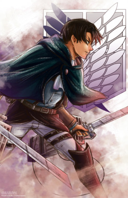 amazing-anime-pictures:  Corporal Levi by