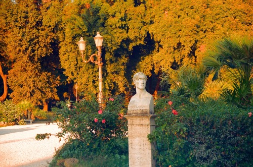 the-quiet-diary: Villa Borghese gardens.Rome, Italy