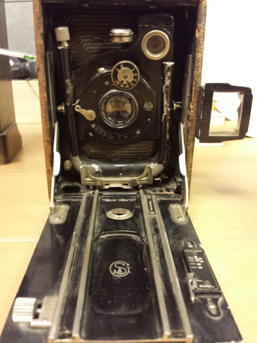 Glunz S&amp;G Mod. 60 Fold-Out Plate Camera, ~1913-1930