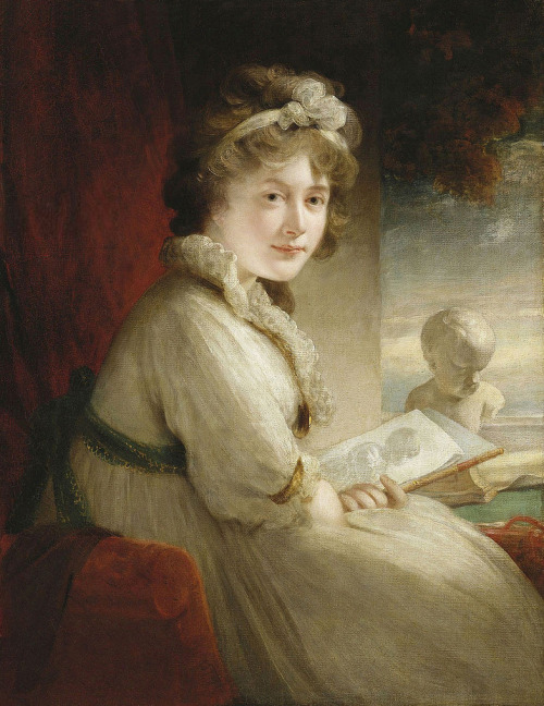 Princess Mary (1776-1857), 1797. William Beechey (1753–1839). Oil on canvas.&nb