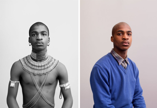 5centsapound:Andrew Putter: Native Work (Capetown, South Africa) Gallery Statement: This new installation comprises 21 black-and-white photographs of contemporary black Capetonians, in ‘tribal’ or ‘traditional’ costume in the genre of the iconic