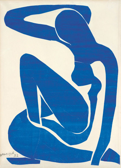xizv:christopher kane f/w 15 x “blue nude (I)&ldquo; by henri matisse, 1952