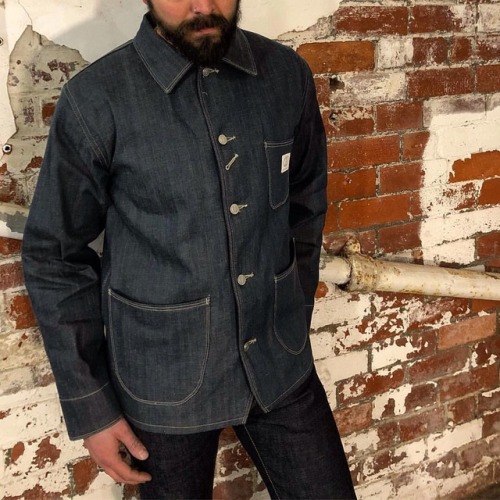 tom-von-thun:redand51ue:Made in the UK @dawsondenim dry raw selvedge sack jackets now in the Supply 