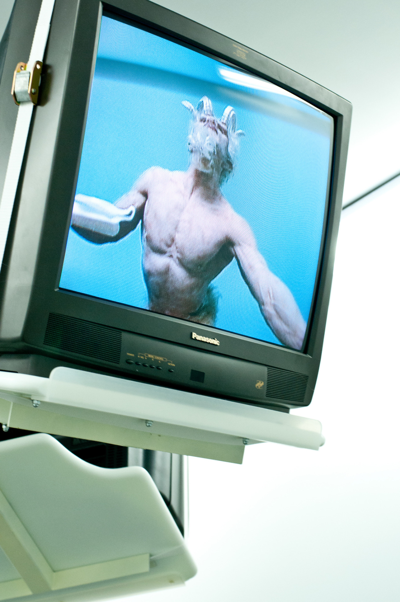 gallowhill:  Matthew Barney, Cremaster video installation at New Museum, New York,