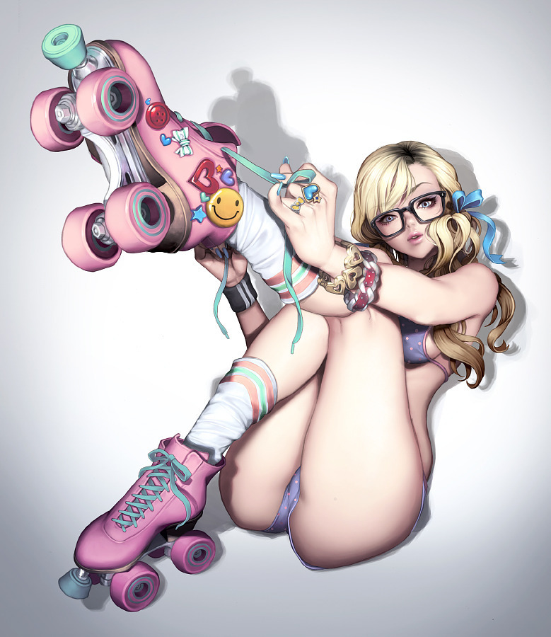 finest-cg-art:  roller skate by lovecacao 