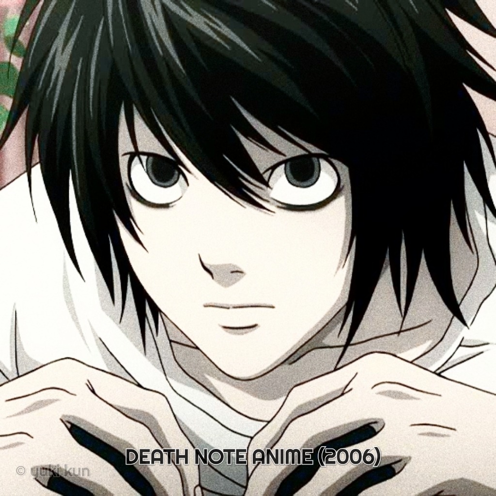 Yukicchi L Lawliet In Different Versions Of Death Note
